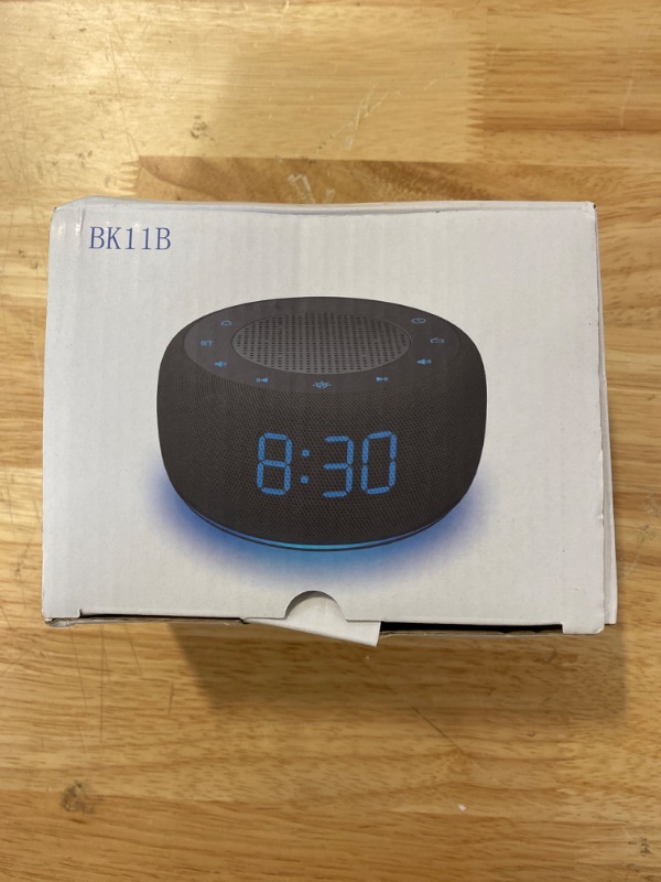 Photo 2 of BUFFBEE Small Alarm Clock Radio for Bedrooms - 5W Upward Speaker for FM Radio, 4 Wake Up Sounds, Full Range Display Dimmer, Night Light with ON/Off, Loud Alarm Clock for Heavy Sleepers, Bedside
