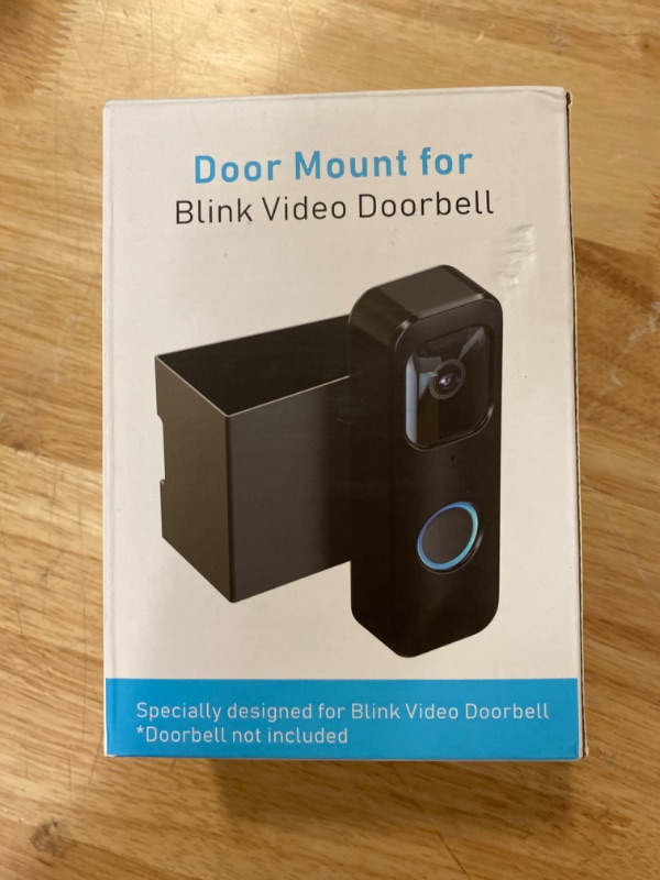 Photo 2 of All-New Anti-Theft Doorbell Door Mount for Blink Video Doorbell For Home Security, No Drill, Not Block Doorbell Sensor
