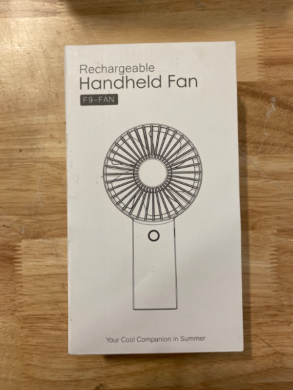 Photo 2 of YunTuo Portable Handheld Fan, 4400mAh Battery Operated Rechargeable Personal Fan, 6-15 Hours Working Time for Outdoor Activities, Summer Gift for Men Women
