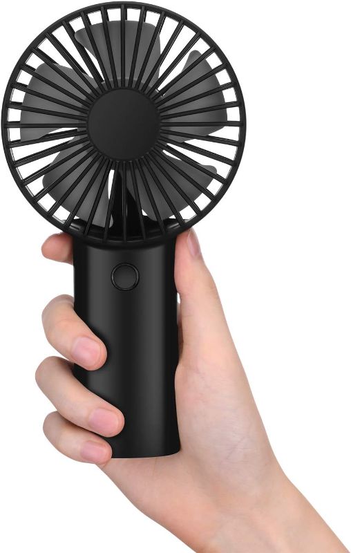 Photo 1 of YunTuo Portable Handheld Fan, 4400mAh Battery Operated Rechargeable Personal Fan, 6-15 Hours Working Time for Outdoor Activities, Summer Gift for Men Women
