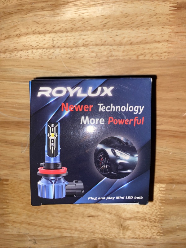 Photo 2 of ROYLUX H11 H9 H8 LED Headlight Bulbs