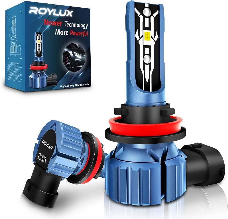 Photo 1 of ROYLUX H11 H9 H8 LED Headlight Bulbs