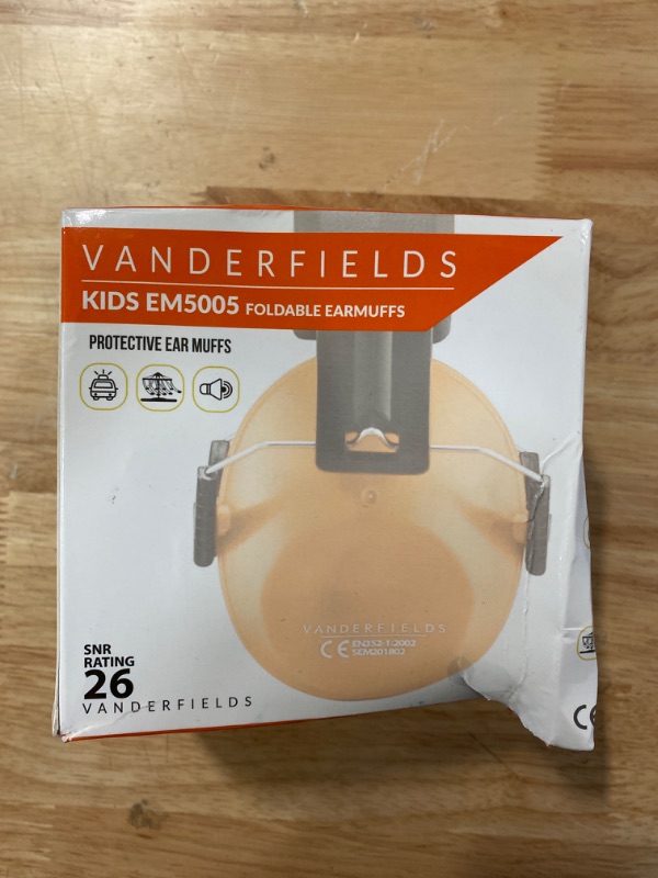 Photo 2 of Vanderfields Kids Ear Protection Earmuffs - Noise Cancelling Headphones for Kids, Autism, Toddler, Children