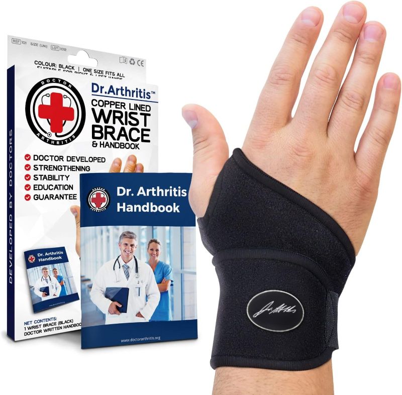 Photo 1 of Dr. Arthritis Doctor Developed Copper Wrist Brace