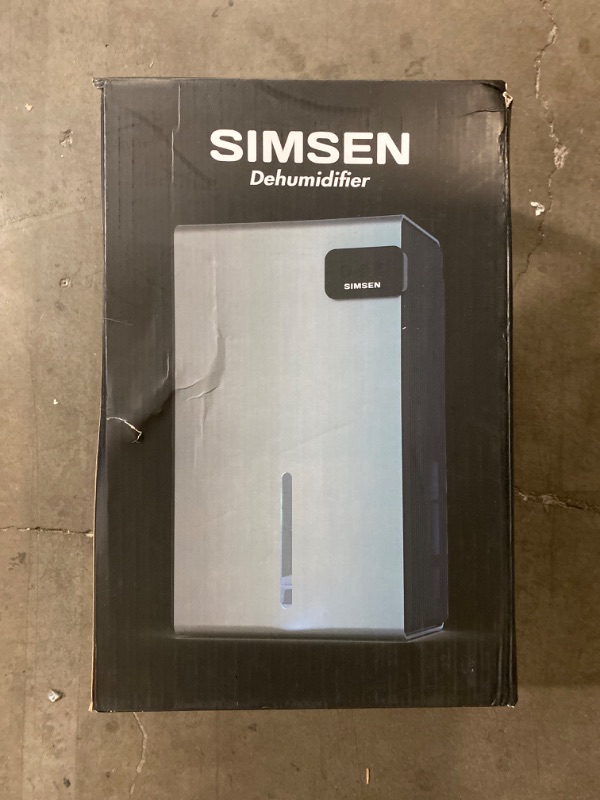 Photo 2 of SIMSEN 95oz Dehumidifiers for Home, 7000 Cubic Feet(720 sq ft) Quiet Dehumidifier for Home with Drain Hose and 2 Working Modes, Portable Small Dehumidifiers for Bedroom Bathroom Basements Closet RV
