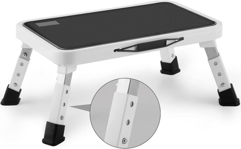 Photo 1 of Folding Step Stool, Height-Adjustable Step Stool