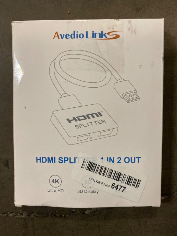 Photo 2 of avedio links HDMI Splitter 1 in 2 Out