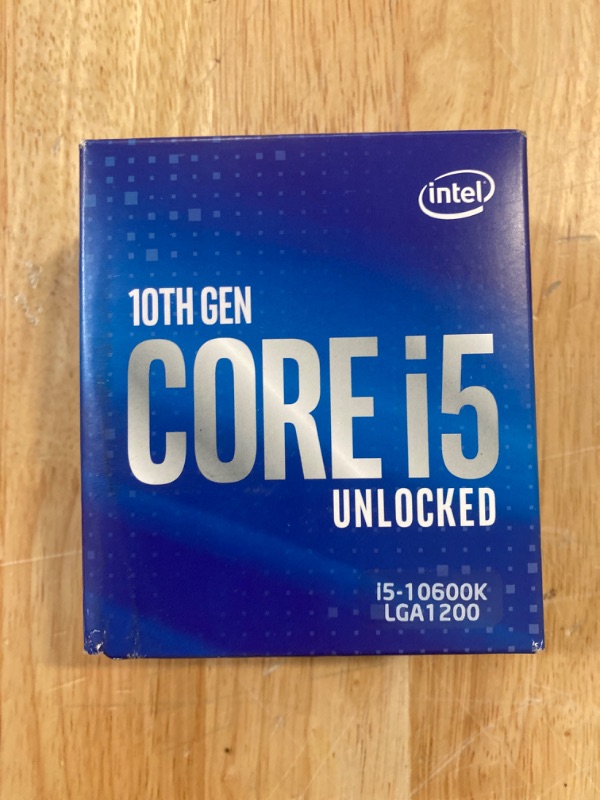 Photo 2 of Intel Core i5-10400F Desktop Processor 6 Cores up to 4.3 GHz Without Processor Graphics LGA1200 (Intel 400 Series chipset) 65W, Model Number: BX8070110400F
