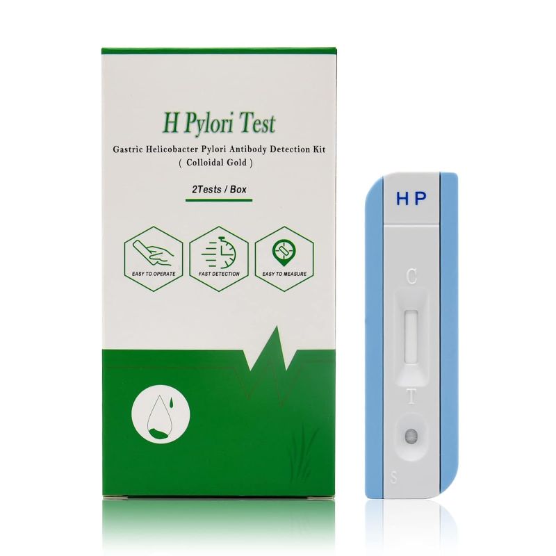 Photo 1 of ERTF 2 Test Helicobacter pylori Detection at Home Detection kit Self-Test at Home, Results in 10-15 Minutes, no Need to go to The Laboratoryv
