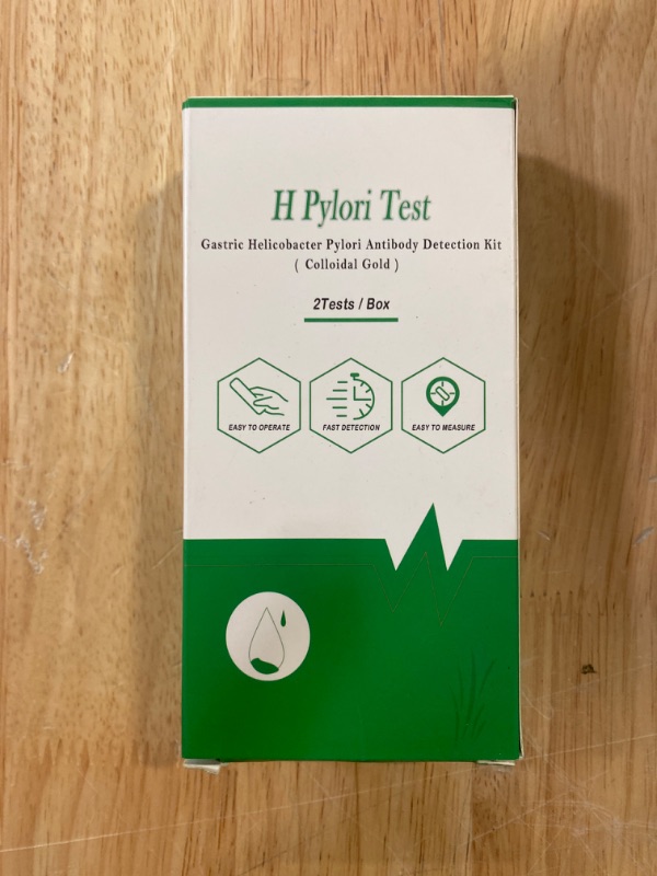 Photo 2 of ERTF 2 Test Helicobacter pylori Detection at Home Detection kit Self-Test at Home, Results in 10-15 Minutes, no Need to go to The Laboratoryv
