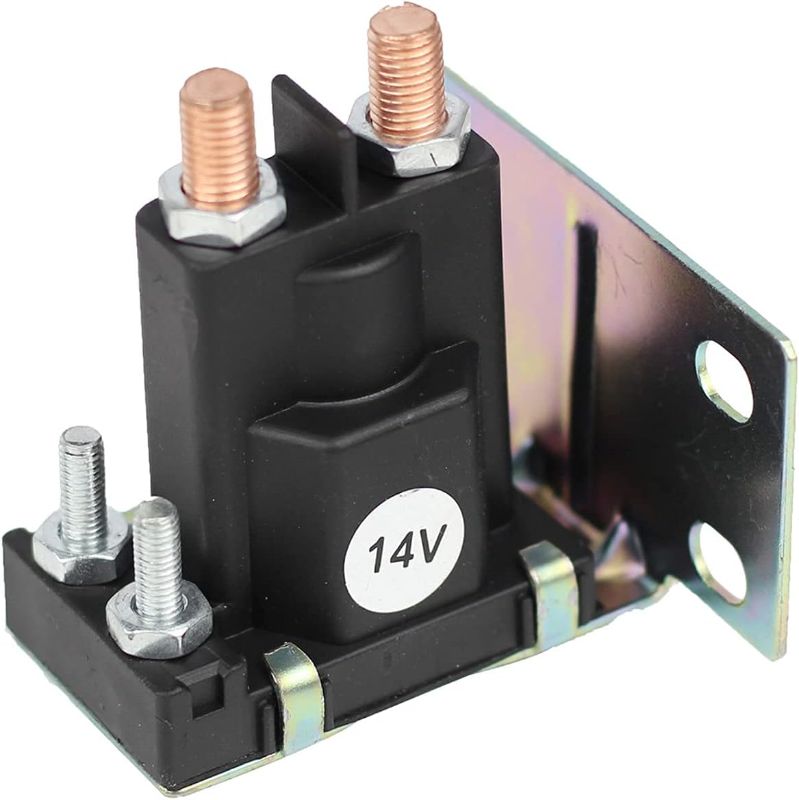 Photo 1 of Golf Cart Solenoid 14 Volt 200A 4 Terminal Replacement for 1994-Up EZGO E-Z-GO TXT Gas Medalist ST Series 27153-G01 27153G01 612813
