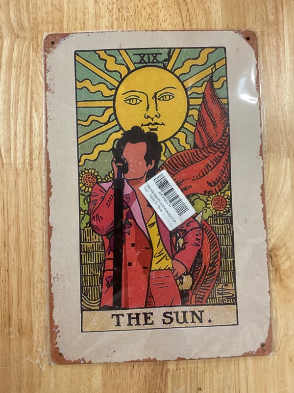 Photo 1 of Harry Styles Art Tarot Card "The Sun"