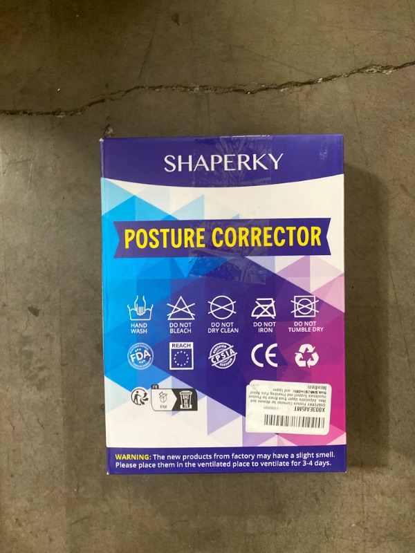 Photo 2 of SHAPERKY Posture Corrector for Women and Men, Adjustable Upper Back Brace for Posture Hunchback Support and Providing Pain Relief from Neck, Shoulder, and Upper Back,S/M?29"-36"
