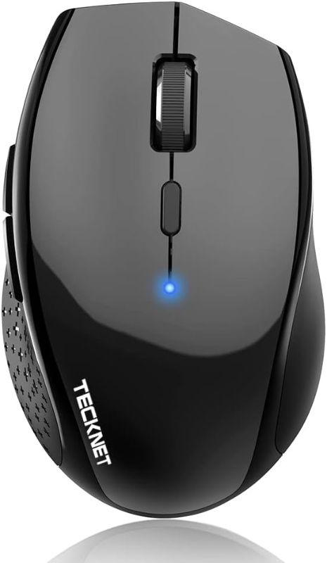 Photo 1 of TECKNET Bluetooth Mouse, 3200 DPI Computer Mouse, 24-Month Battery Life Wireless Mouse 6 Adjustable DPI, 6 Buttons Compatible with iPad Pro/Laptop/Surface Pro/Windows Computer/Chromebook-Black
