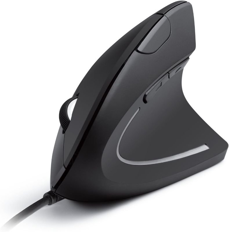 Photo 1 of Anker Ergonomic Optical USB Wired Vertical Mouse 1000/1600 DPI, 5 Buttons CE100
