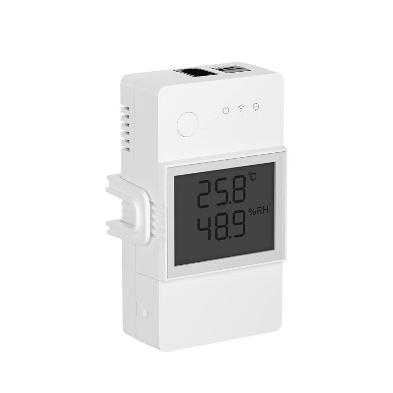 Photo 1 of SONOFF THR320D 20A Smart Temperature and Humidity Monitoring Switch,Compatible with Alexa, Google Home,RJ9 4P4C Interface
