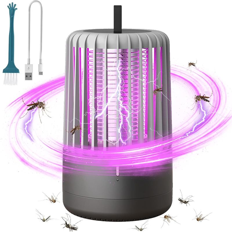 Photo 1 of Bug Zapper Indoor,2 in 1 Mosquito Zapper,Indoor Bug Zapper,Electric Bug Zapper Outdoor,Effective Mosquito Trap & Mosquito Killer,Fly Zapper Indoor for Mosquitoes,Flies,Bugs
