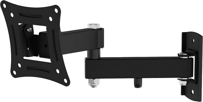 Photo 1 of Swift Mount Steel Multi-Position TV Wall Mount for TVs up to 25" in Black
