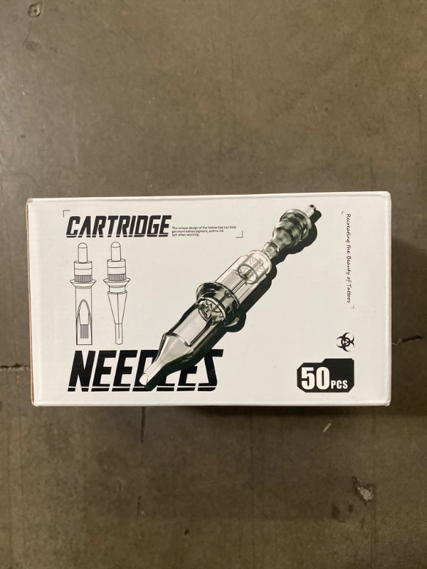 Photo 1 of Wormhole Tattoo Cartridge Needles Long Taper 50pcs Assorted Disposable Tattoo Needle Cartridges Mixed 5RL 7RL 9RL 5RS 7RS 9RS 15M1 21M1 15RM 21RM Round Liner Shader Magnum Round Magnum
