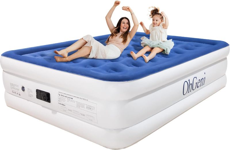 Photo 1 of OhGeni Queen Size Air Mattress with Built in Pump
