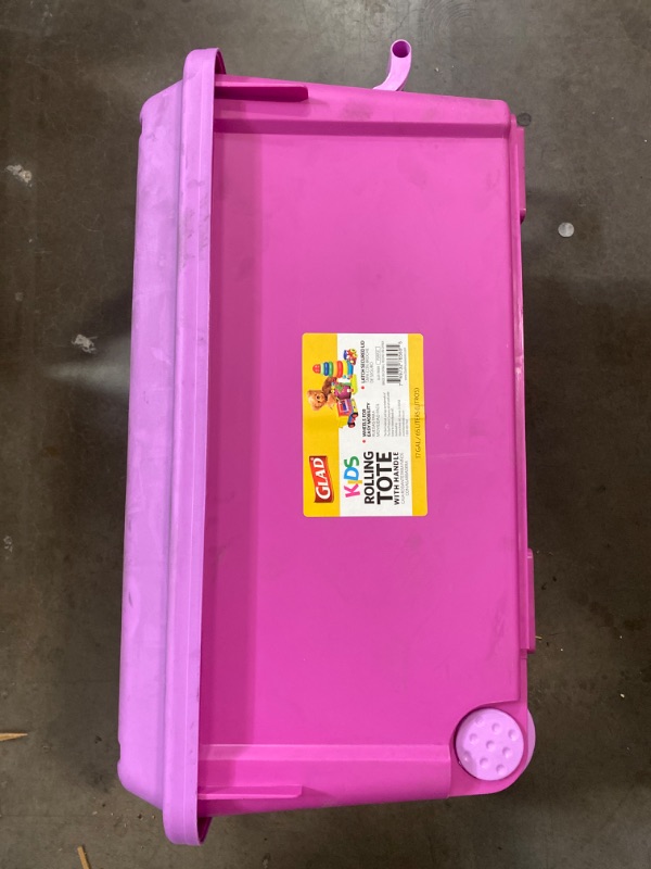 Photo 2 of Purple Storage Bin