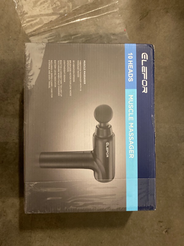 Photo 2 of Massage Gun Deep Tissue,Percussion Massager Gun for Athletes Muscle Massage Gun for Pain Relief with 10 Massage Heads & 20 Speeds
