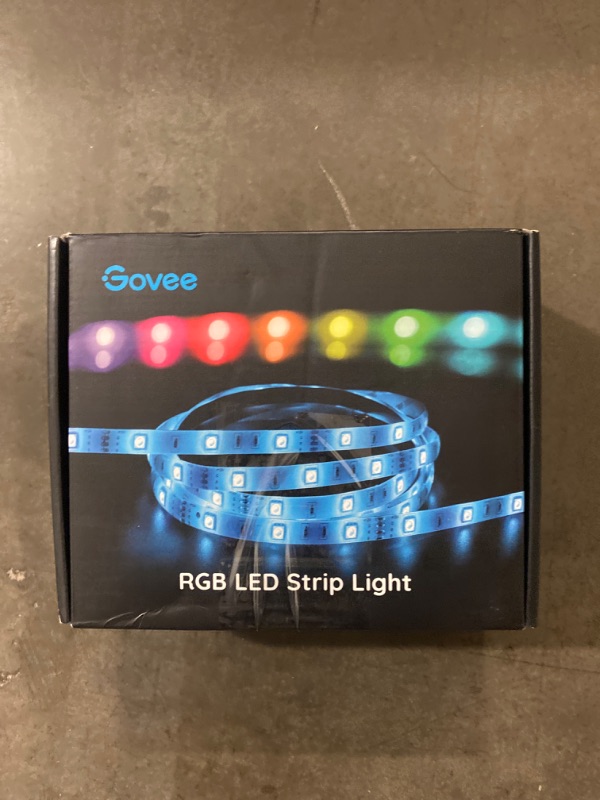 Photo 1 of Govee Smart LED Strip Lights, 16.4ft WiFi LED Strip Lighting Work with Alexa and Google Assistant, 16 Million Colors with App Control and Music Sync LED Lights for Bedroom, Kitchen, TV, Party, Holiday
