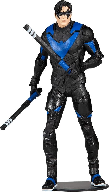 Photo 1 of McFarlane Toys - DC Multiverse Nightwing (Gotham Knights) 7" Action Figure with Accessories
