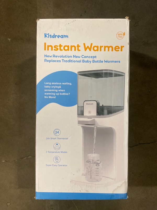 Photo 2 of Instant Warmer Baby Bottle Warmer, Kisdream Formula Maker Instantly Dispenses Water Warmer at Perfect Temperature, 3 Mode, Large Capacity 24/7 Smart Thermostat, No More Waiting
