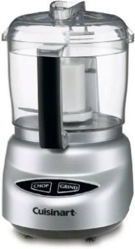 Photo 1 of  Food Processor, Mini-Prep 3 Cup, 24 oz, Brushed Chrome and Nickel, DLC-2ABC
