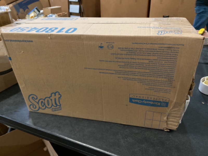 Photo 3 of Scott Essential Recycled Multifold Paper Towels, 1-ply, 250 Sheets/Pack (01804) | Quill
