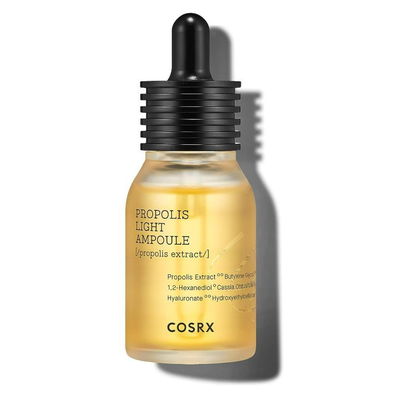 Photo 1 of COSRX Propolis Ampoule, Glow Boosting Serum for Face with 73.5% Propolis Extract, 1.01 fl.oz / 30ml, Hydrating Essence for Sentsitive Skin, Fine Lines, Uneven Skintone, Not Tested on Animals, No Parabens, No Sulfates, No Phthalates, Korean Skincare
