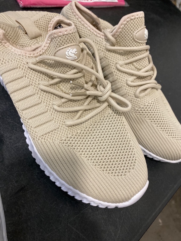 Photo 1 of SIZE 9 SK·TRIP Women's Walking Shoes Lightweight Breathable Flying Woven Mesh Upper Casual Jogging Shoes Ladies Tennis Shoes Workout Footwear Non-Slip Gym Sneakers for Women