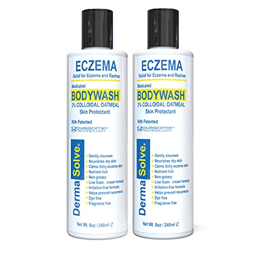 Photo 1 of Dermasolve Eczema Relief Body Wash (2 Pack) | Full Body Eczema Therapy Body Wash That Protects, Moisturizes, and Repairs Skin - Kids, Babies & Adults
