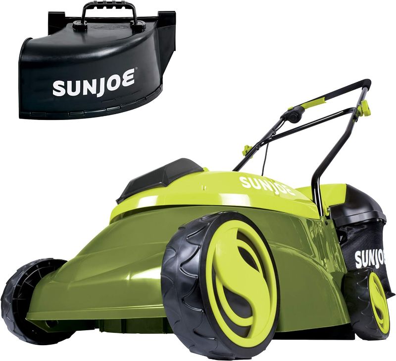 Photo 1 of Sun Joe MJ401C 14-Inch 28-Volt Cordless Push Lawn Mower