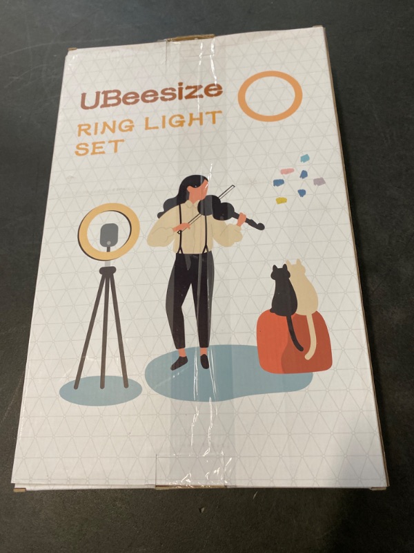 Photo 3 of UBeesize Selfie Ring Light with Tripod Stand and Portable and Circle ringlight for Phone
