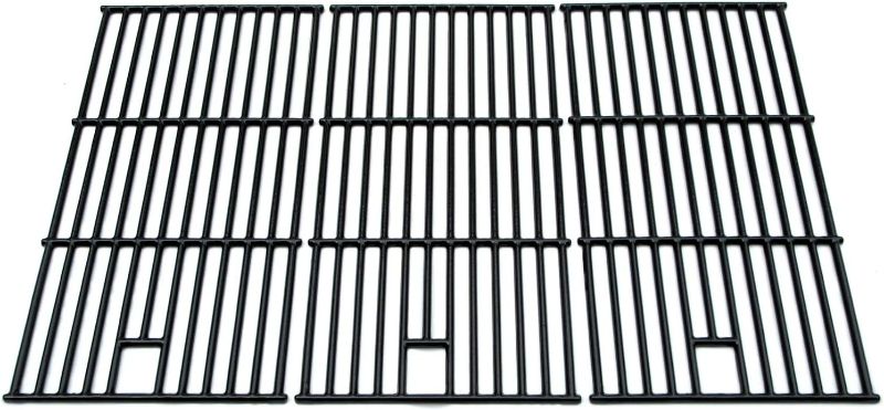 Photo 1 of Direct Store Parts DC123 Polished Porcelain Coated Cast Iron Cooking Grid Replacement for Brinkmann, Charmglow, Costco Kirkland, Jenn Air, Members Mark, Nexgrill, Perfect Flame, SAMS Club Gas Grill
