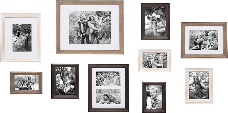 Photo 1 of Kate and Laurel Bordeaux Gallery Wall Kit, Set of 10 NEW 