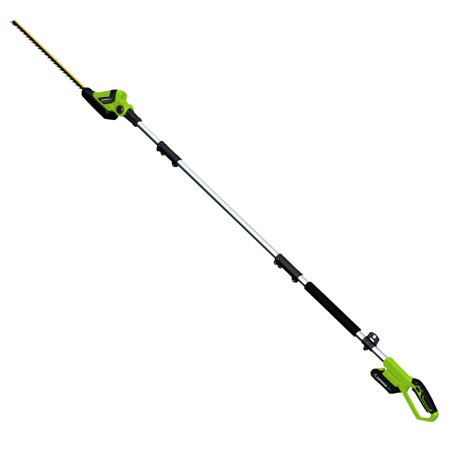 Photo 1 of Earthwise 20- Inch Lithium Ion 20 Volt Pole Hedge Trimmer
