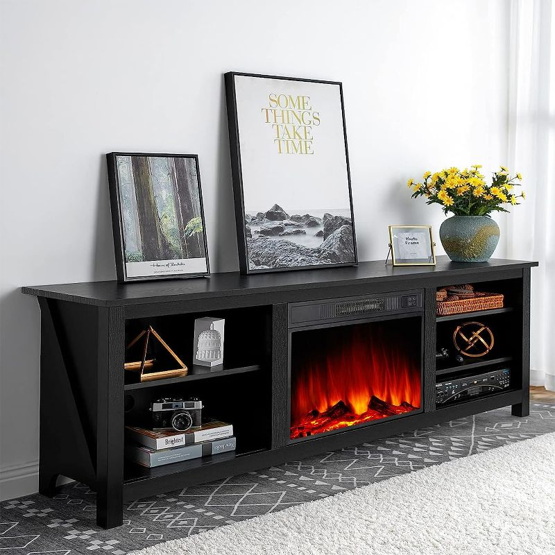 Photo 1 of AMERLIFE Fireplace, Wood Texture  23'' Electric Fireplace NEW 