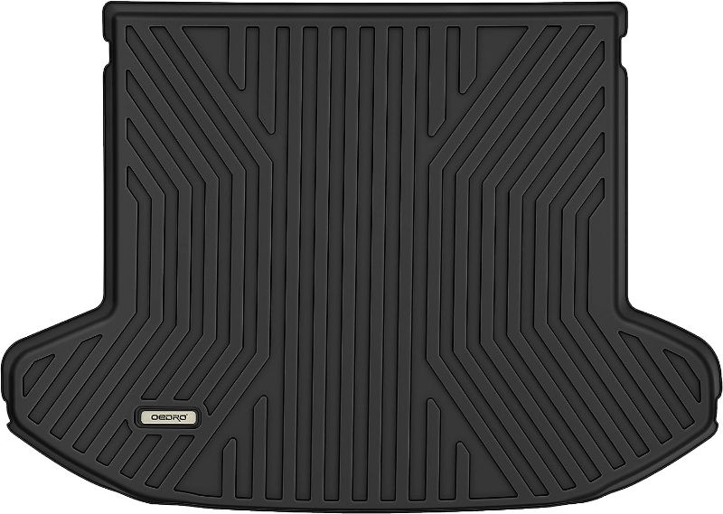 Photo 1 of OEDRO Cargo Liner Compatible with 2023-2024 Kia Sportage Behind The 2nd Row Seats (Does NOT fit with Subwoofer in Cargo Area), Unique Black TPE All-Weather Guard Cargo Trunk Liner
