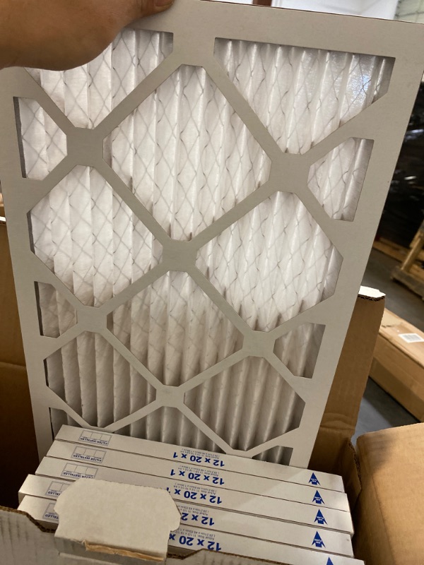 Photo 2 of Nordic Pure 12x20x1 MERV 12 Pleated AC Furnace Air Filters 6 Pack
