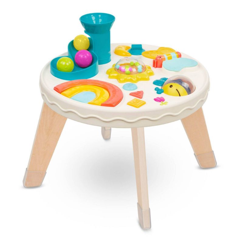 Photo 1 of B. Toys Play- Colorful & Sensory Station- Developmental Musical Learning Toy for Babies- 7 activites- Lights and Sounds Play Table- 6 Months +

