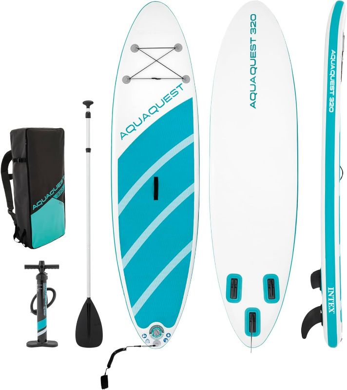 Photo 1 of Grey Wood Inflatable Stand Up Paddle Board