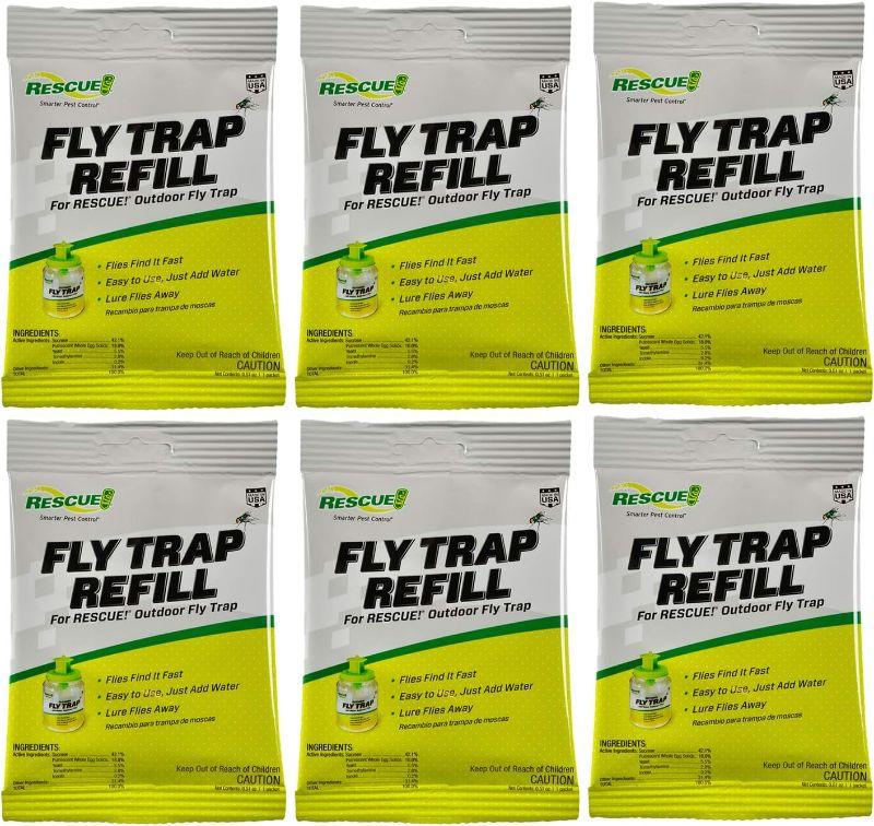 Photo 1 of 6 PACK Rescue Fta-db18 Fly Trap Attractant