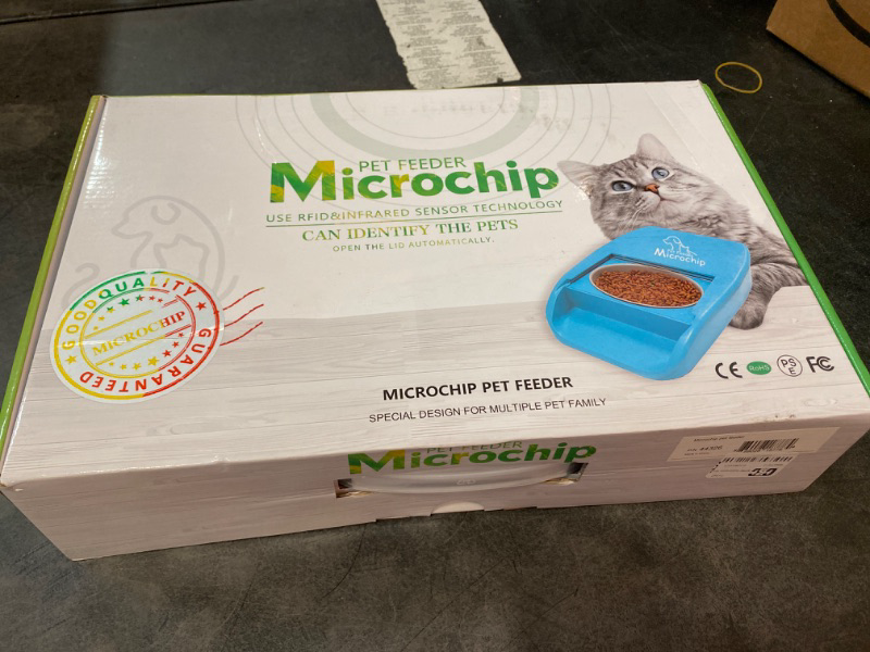 Photo 3 of MPM Automatic Microchip Pet Feeder, APP control, Cat Dog Feeder, RFID Tag, Multi-Pet, LCD Display, Suitable for Both Wet and Dry Food