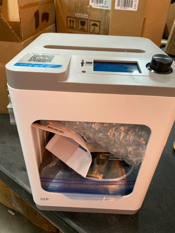 Photo 2 of Monoprice - 140108 MP Cadet 3D Printer, Full Auto Leveling, Print Via WiFi, Small Footprint Perfect for a Desktop, Office, Dorm Room, or The Classroom
