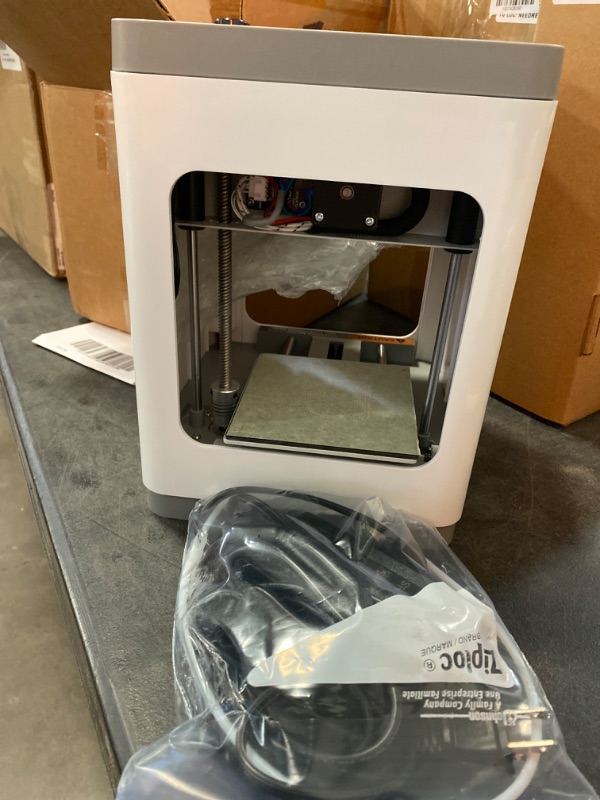 Photo 3 of Monoprice - 140108 MP Cadet 3D Printer, Full Auto Leveling, Print Via WiFi, Small Footprint Perfect for a Desktop, Office, Dorm Room, or The Classroom
