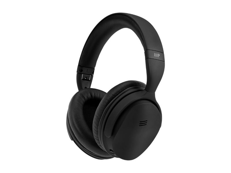 Photo 1 of Monoprice BT-300ANC Bluetooth Wireless Over Ear Headphones with Active Noise Cancelling (ANC) and Qualcomm aptX Audio

