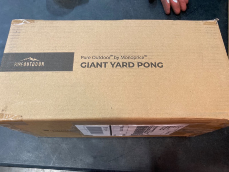 Photo 3 of Pure Outdoor by Monoprice Giant Yard Pong Game
